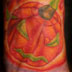 tattoo galleries/ - Comic Sleeve Pumpkin Bomb
